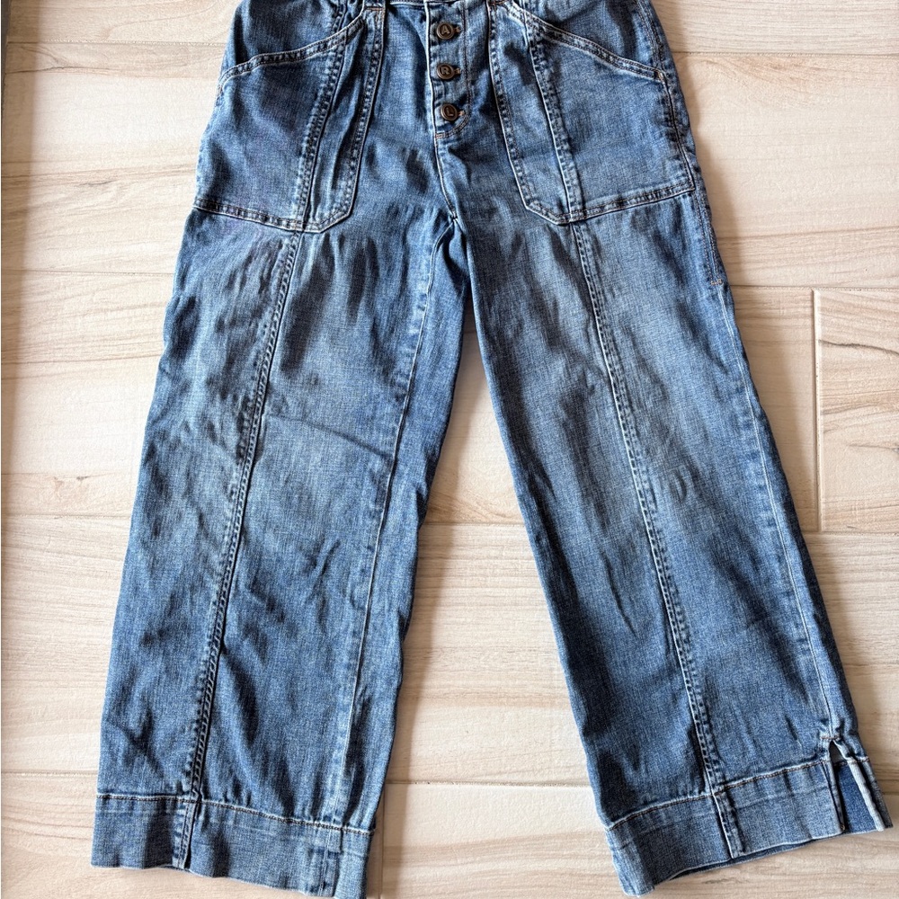 Karl Lagerfeld Women's Blue Ankle Jeans